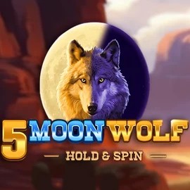 5 Moon Wolf slot logo by Apparat Gaming at DomusBet Casino5 Moon Wolf