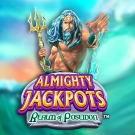 Jackpots logo of Almighty Jackpots – Realm of Poseidon from Novomatic at DomusBet Casino