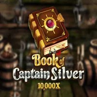 Book of Captain Silver slot logo by All41 Studios at DomusBet CasinoBook of Captain Silver