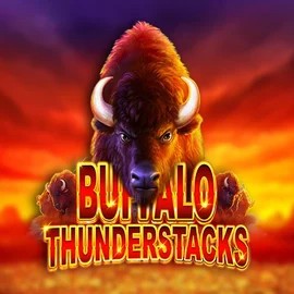 Buffalo Thunderstacks logo by Amatic Industries at DomusBet CasinoBuffalo Thunderstacks