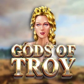 Slots logo of Gods of Troy from Red Tiger Gaming at DomusBet Casino