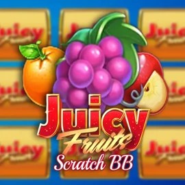 Juicy Fruits Scratch BB slot logo by Barbara Bang at DomusBet CasinoJuicy Fruits Scratch BB
