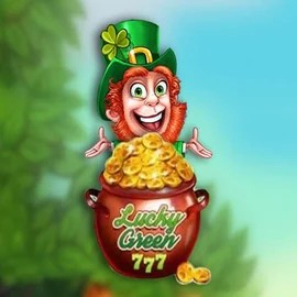 Lucky Green slot logo by betiXon at DomusBet CasinoLucky Green